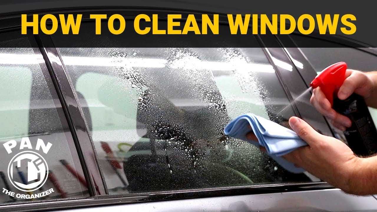 How To Clean Car Glass Windows Effectively And Easily