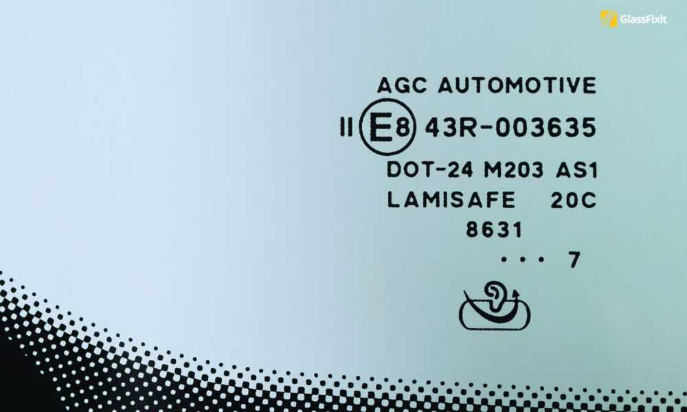 How To Find Windshield Manufacturing Date For Vehicle Records
