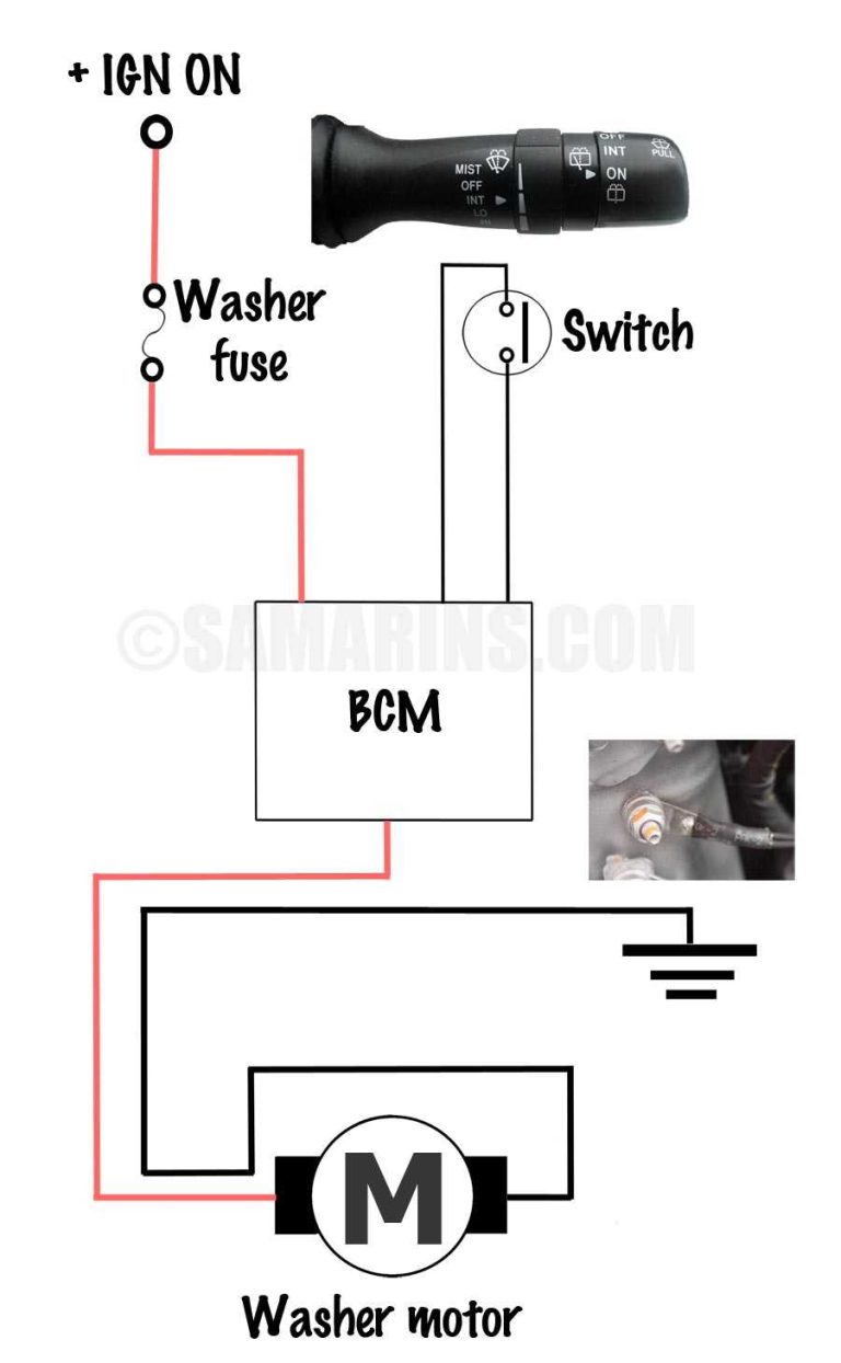 How To Wire Windshield Washer Pump For Proper Installation - CarGlassFix