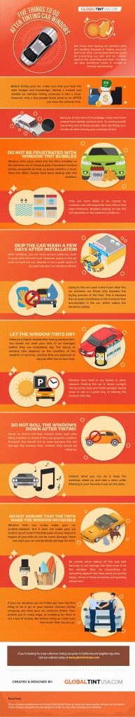 What Not To Do After Tinting Car Windows: Essential Tips