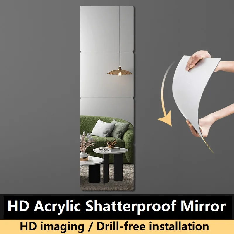 adhesive mirror clips