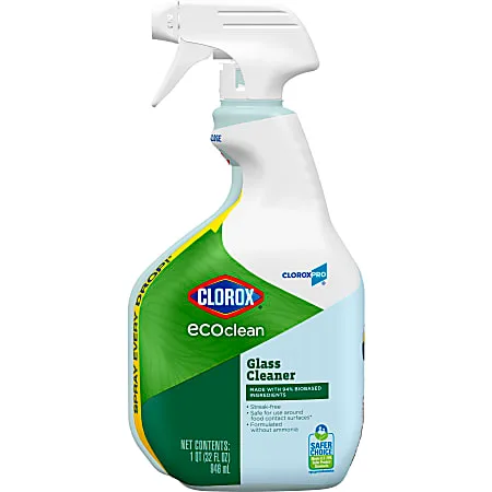 Clorox wipes vs glass cleaner
