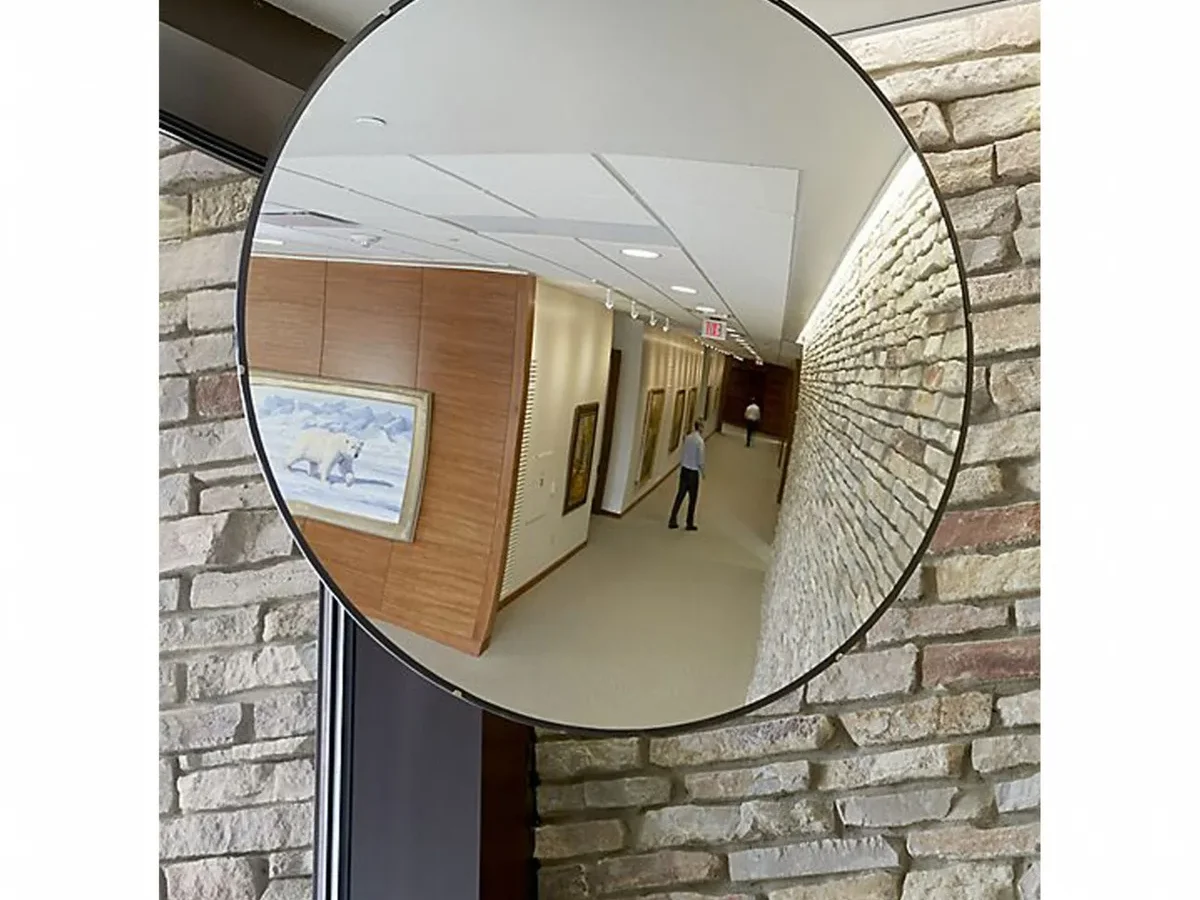 convex mirror calculator
