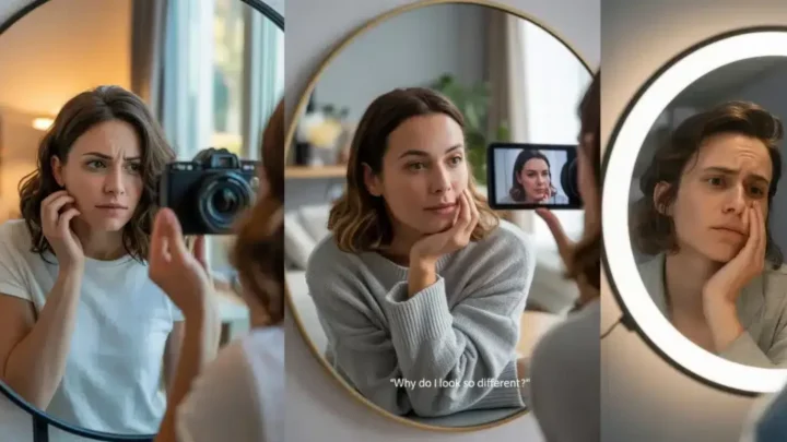 Mirror vs Camera: Which Shows the Real You?
