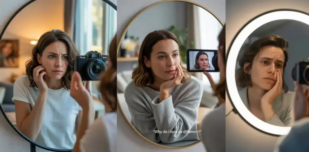 do i look like the mirror or camera