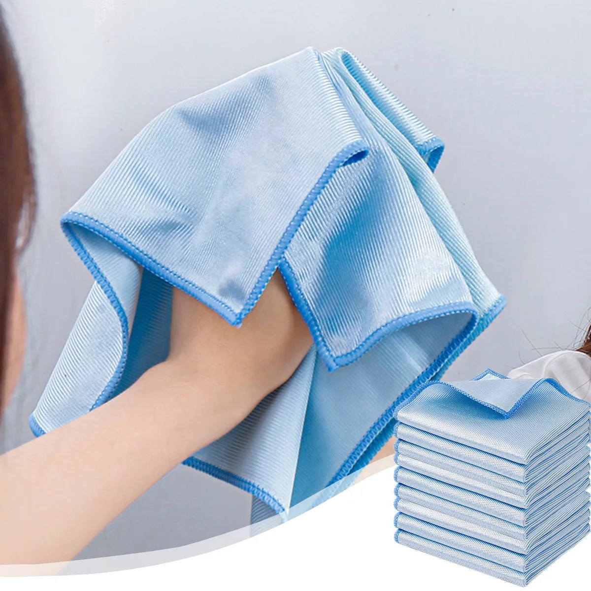 microfiber cloth glass cleaning