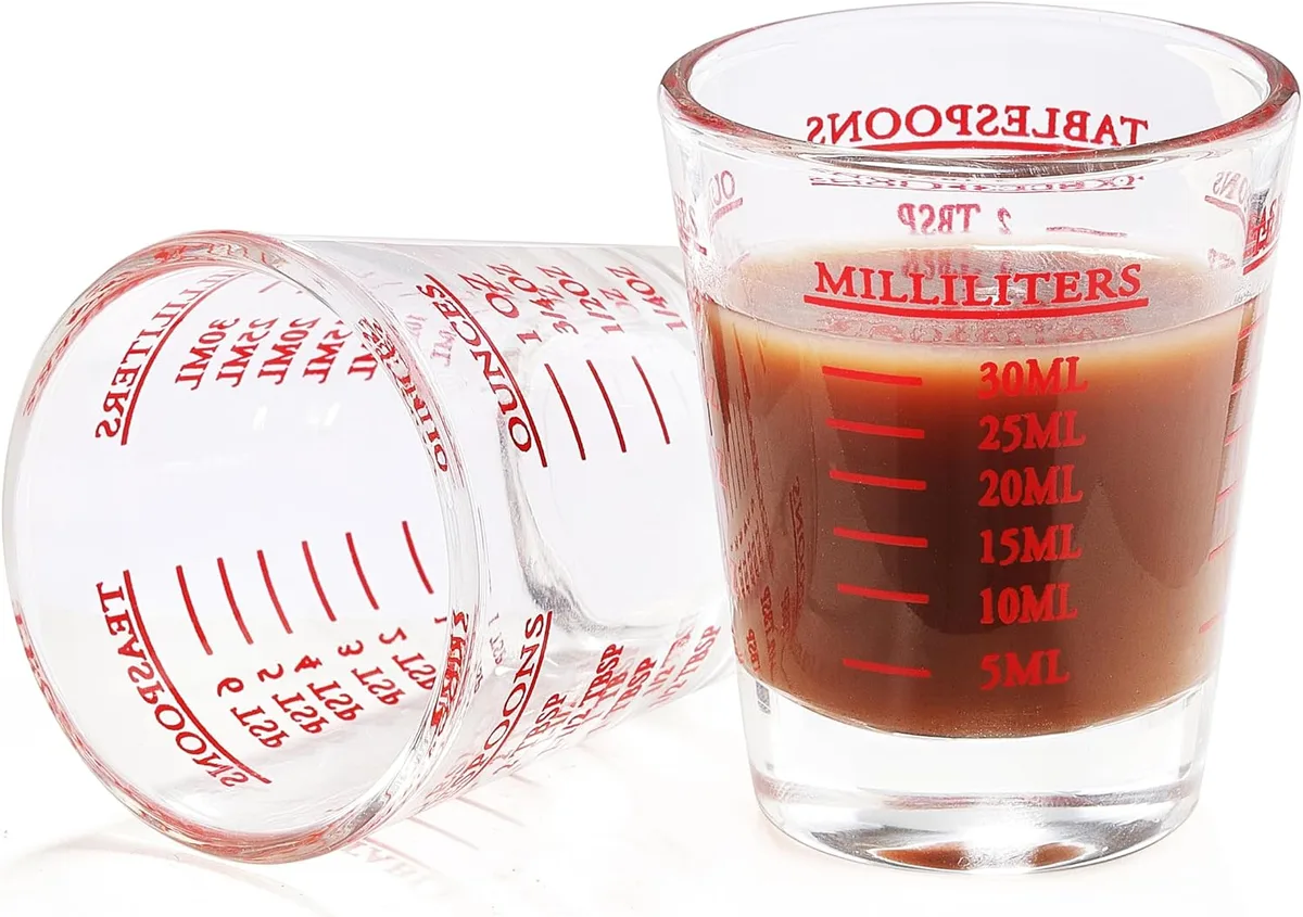 shot glass calibration