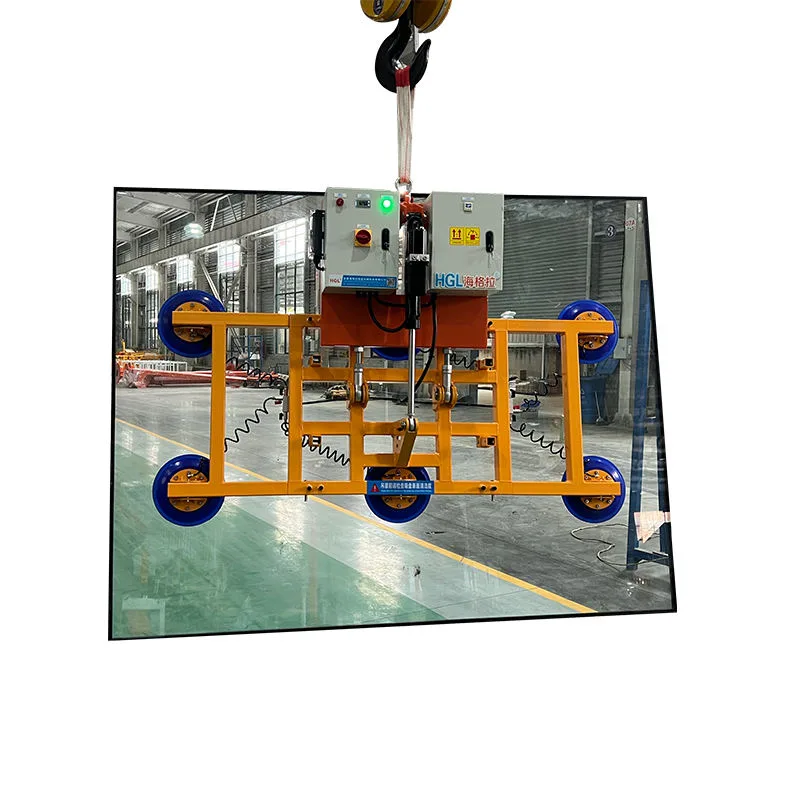 suction cups lifting IGU