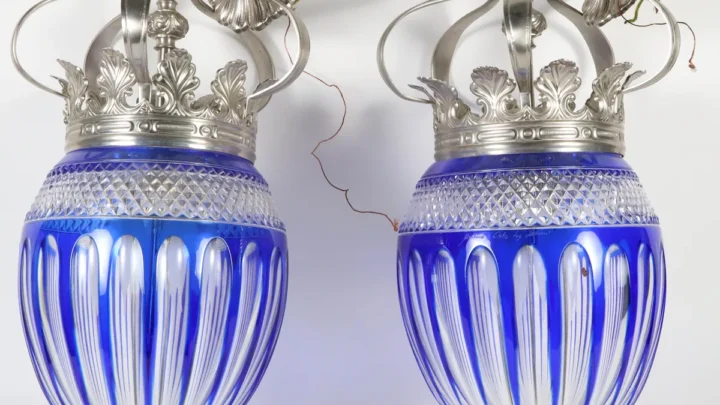 The Only Color Light Blue Glass Transmits