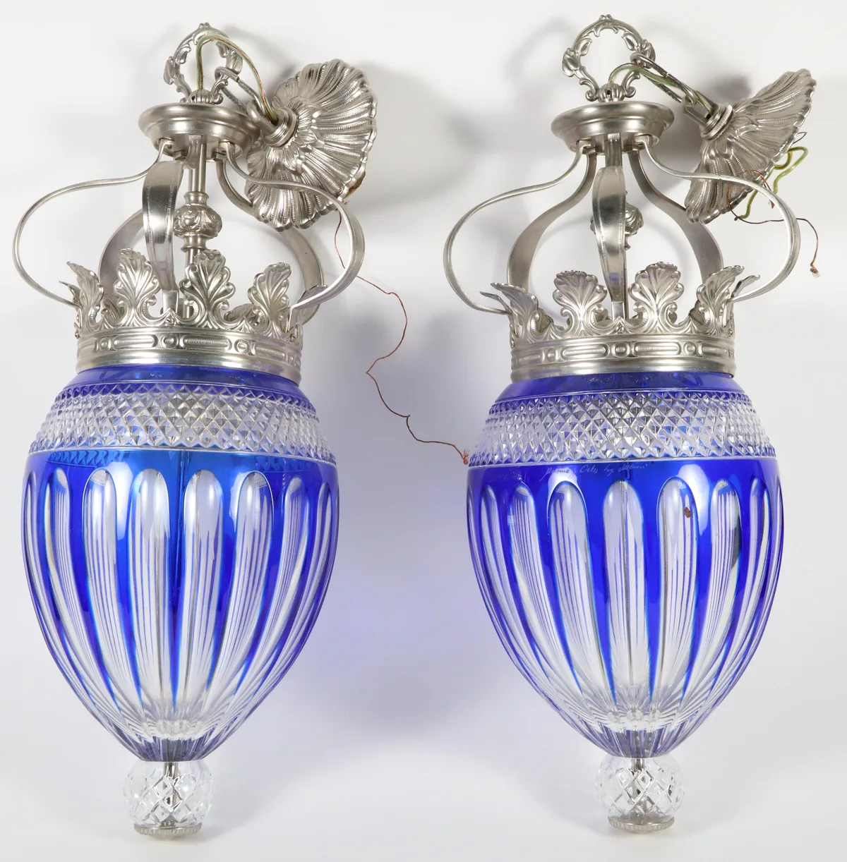 what color light is transmitted by a piece of a blue glass