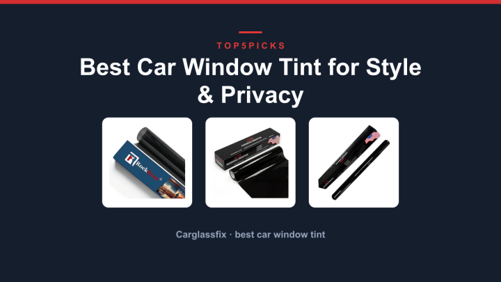 Best Car Window Tint for Style & Privacy