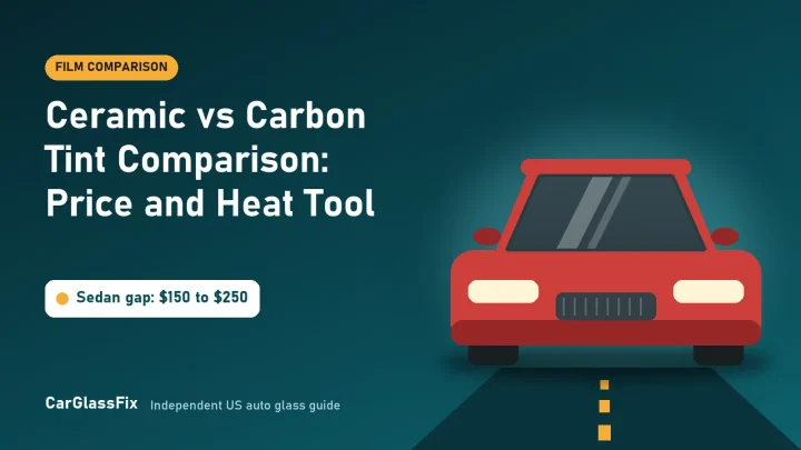 Ceramic vs Carbon Tint Comparison: Price and Heat Tool