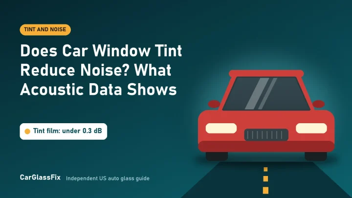 Does Car Window Tint Reduce Noise? What Acoustic Data Shows