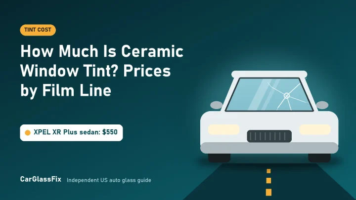 How Much Is Ceramic Window Tint? Prices by Film Line