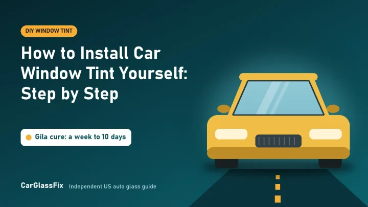 How to Install Car Window Tint Yourself: Step by Step