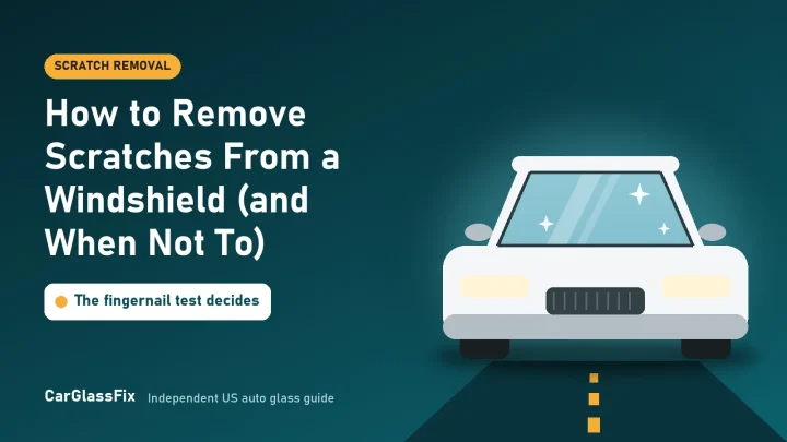 How to Remove Scratches From a Windshield (and When Not To)