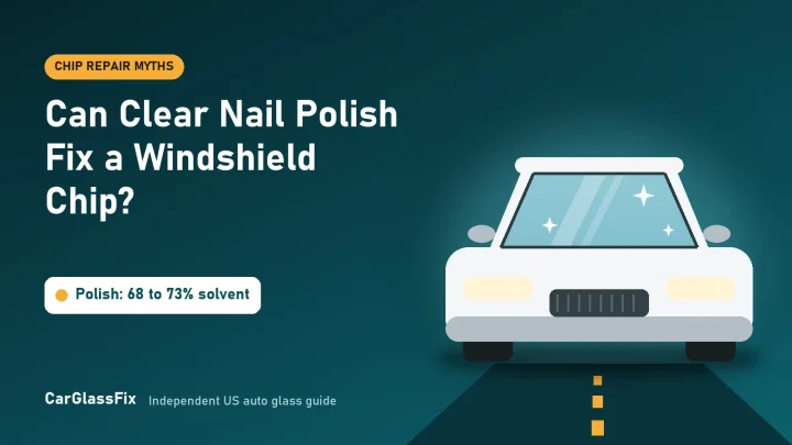 Can Clear Nail Polish Fix a Windshield Chip?