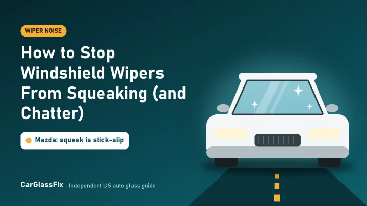 How to Stop Windshield Wipers From Squeaking (and Chatter)