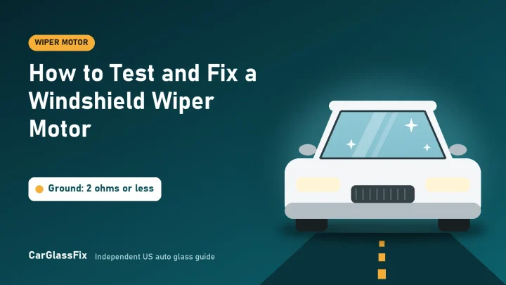 How to Test and Fix a Windshield Wiper Motor