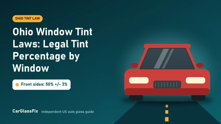 Ohio Window Tint Laws: Legal Tint Percentage by Window