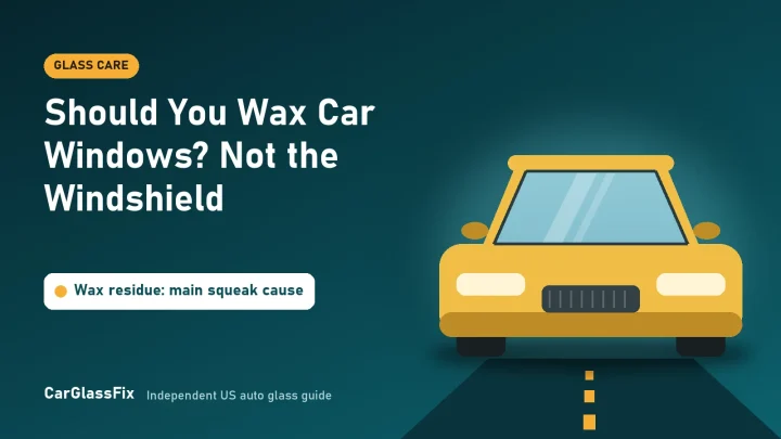 Should You Wax Car Windows? Not the Windshield
