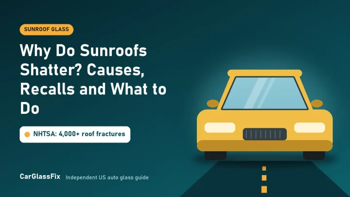 Why Do Sunroofs Shatter? Causes, Recalls and What to Do