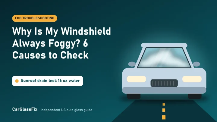 Why Is My Windshield Always Foggy? 6 Causes to Check